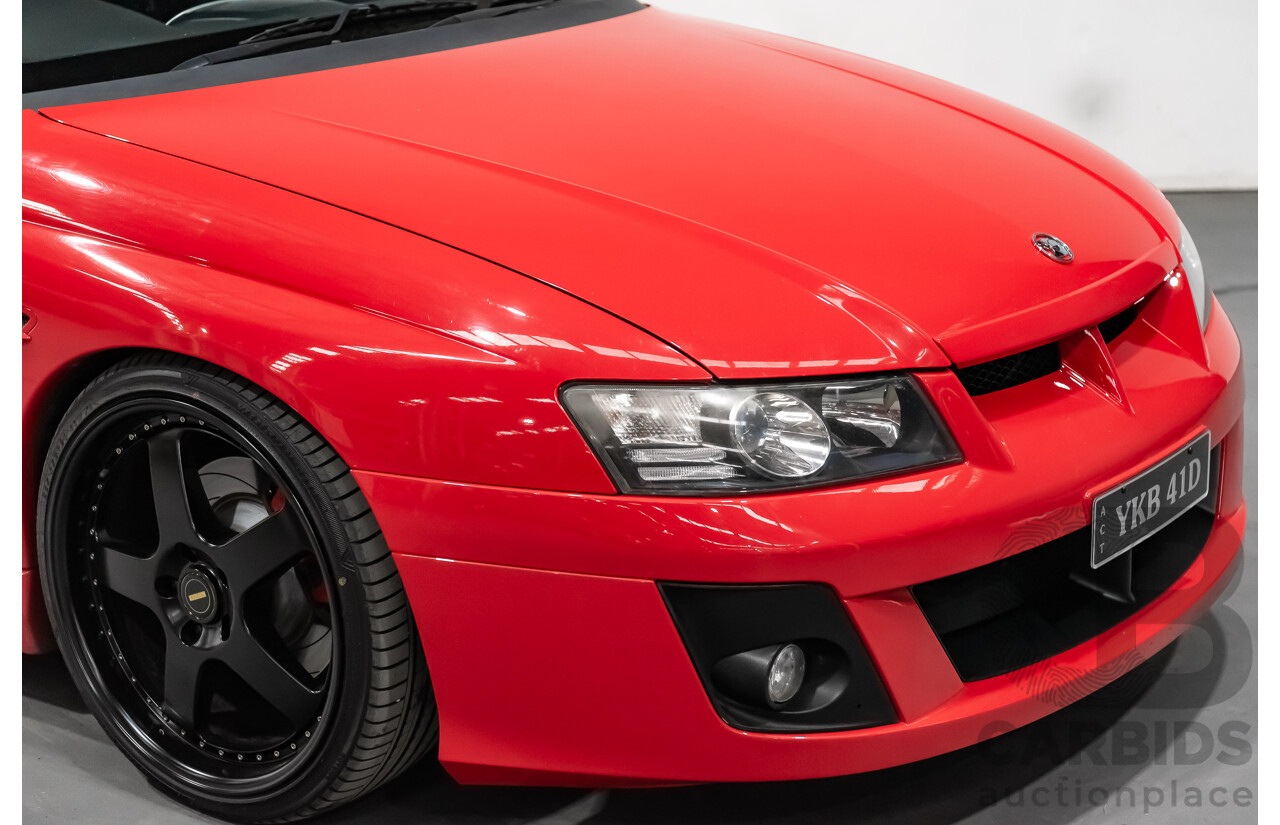 7/2005 Holden HSV Clubsport VZ SERIES 4d Sedan Red V8 6.0L