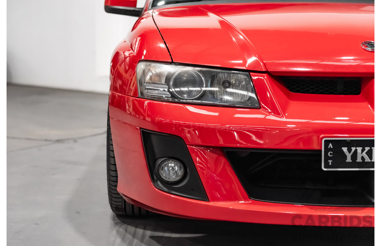 7/2005 Holden HSV Clubsport VZ SERIES 4d Sedan Red V8 6.0L