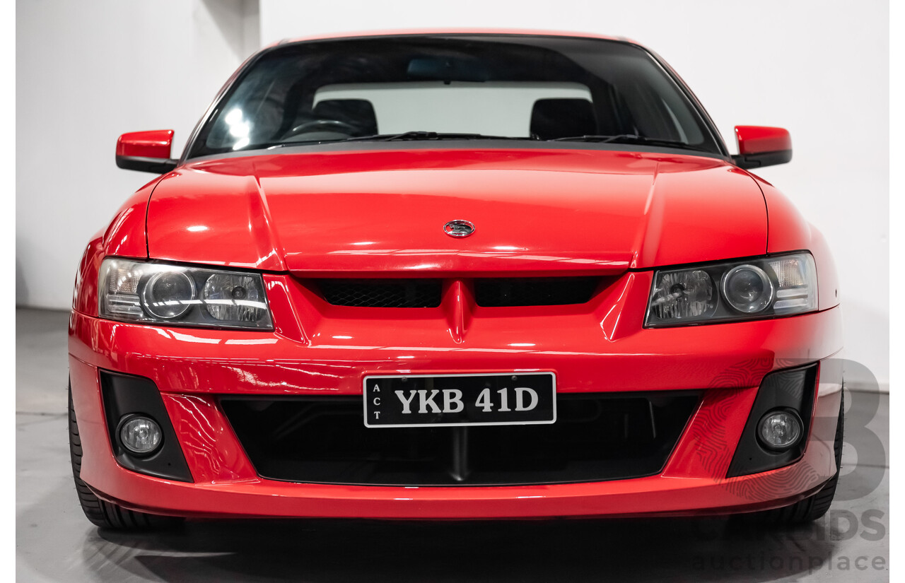 7/2005 Holden HSV Clubsport VZ SERIES 4d Sedan Red V8 6.0L