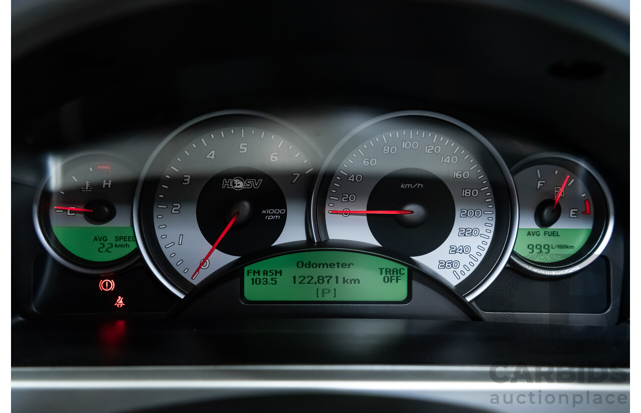 7/2005 Holden HSV Clubsport VZ SERIES 4d Sedan Red V8 6.0L