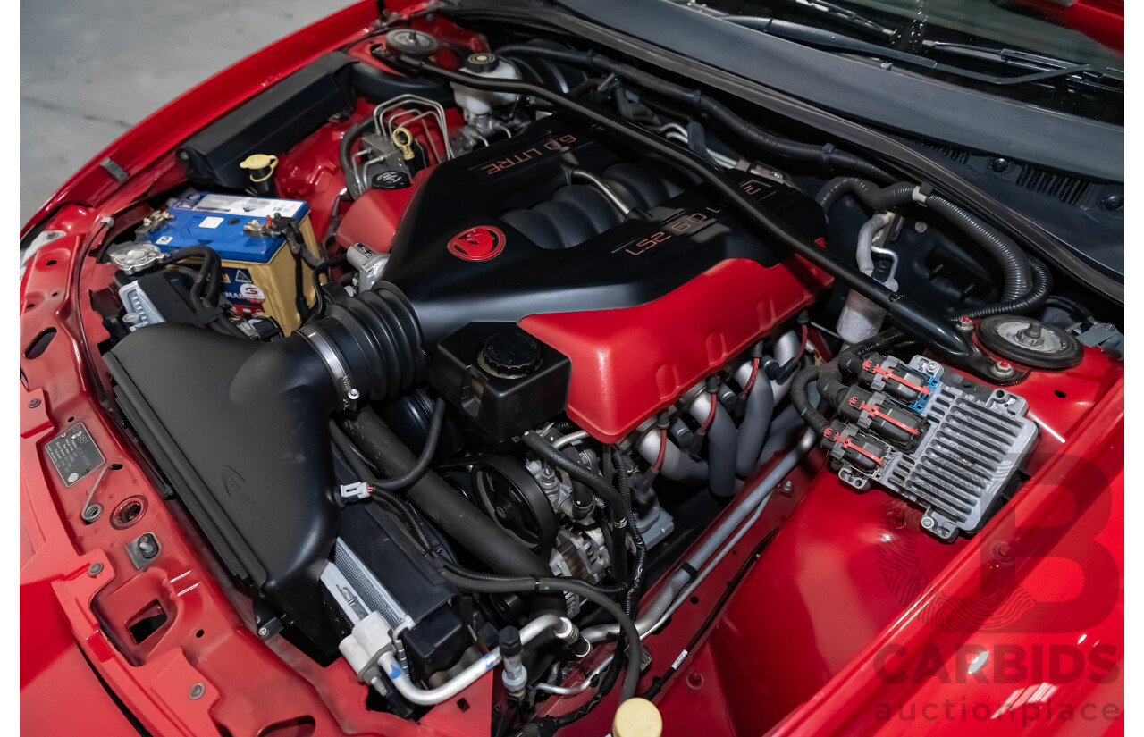 7/2005 Holden HSV Clubsport VZ SERIES 4d Sedan Red V8 6.0L