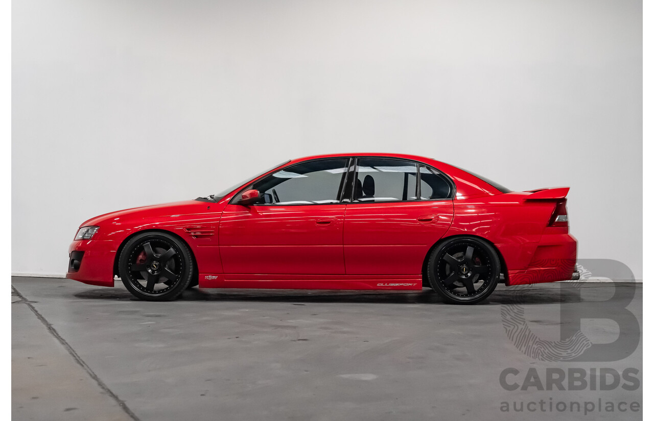 7/2005 Holden HSV Clubsport VZ SERIES 4d Sedan Red V8 6.0L