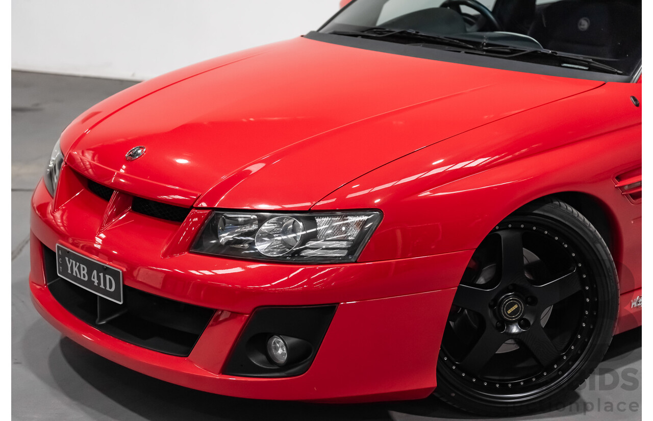 7/2005 Holden HSV Clubsport VZ SERIES 4d Sedan Red V8 6.0L