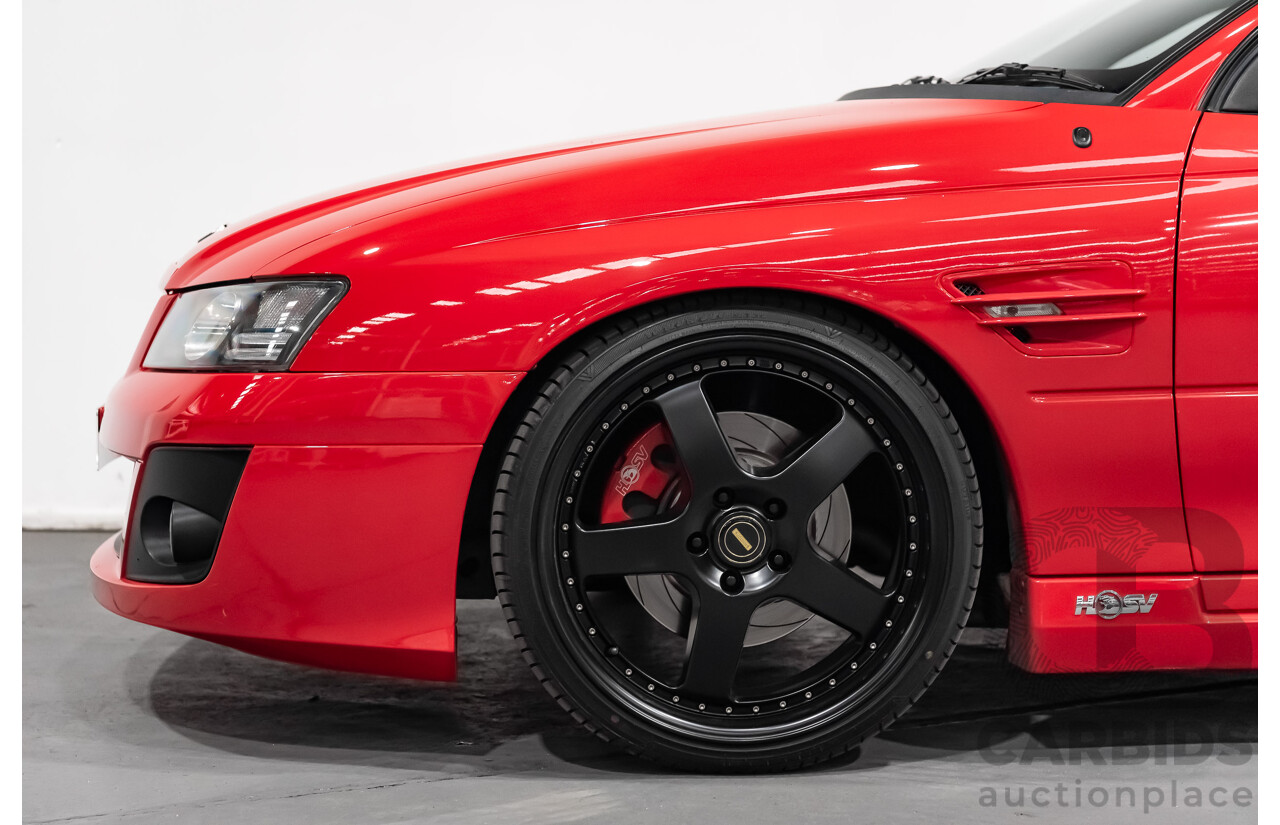 7/2005 Holden HSV Clubsport VZ SERIES 4d Sedan Red V8 6.0L