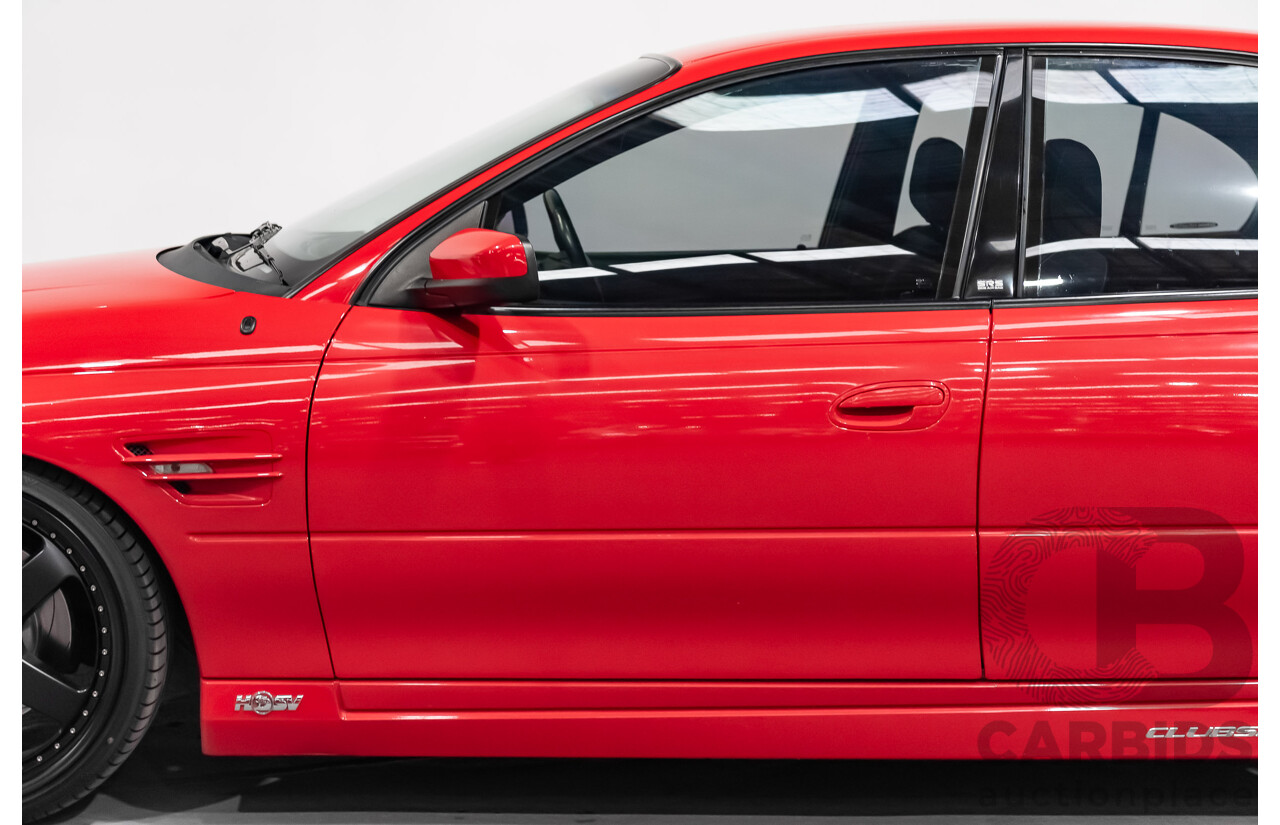 7/2005 Holden HSV Clubsport VZ SERIES 4d Sedan Red V8 6.0L