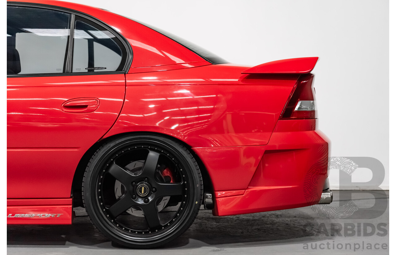 7/2005 Holden HSV Clubsport VZ SERIES 4d Sedan Red V8 6.0L