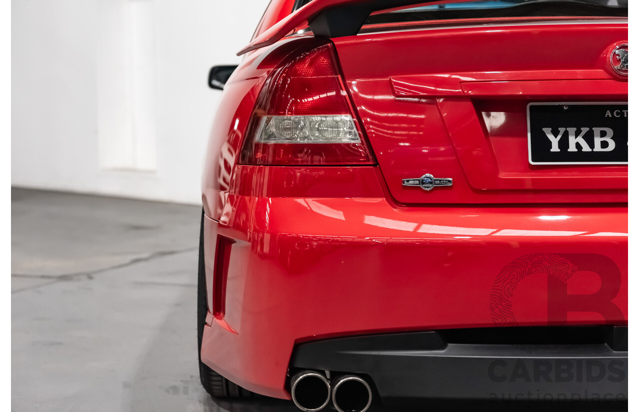 7/2005 Holden HSV Clubsport VZ SERIES 4d Sedan Red V8 6.0L