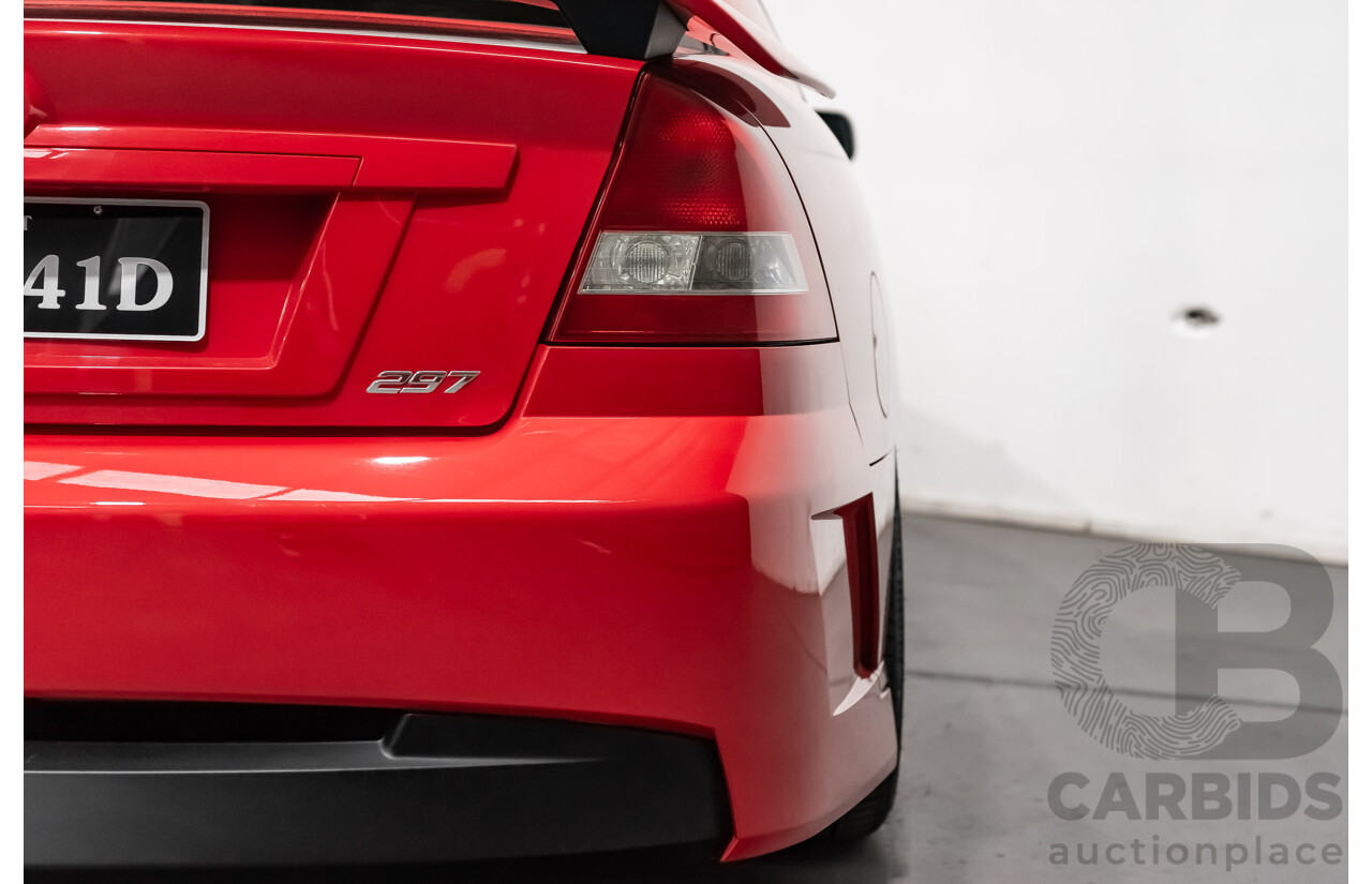 7/2005 Holden HSV Clubsport VZ SERIES 4d Sedan Red V8 6.0L