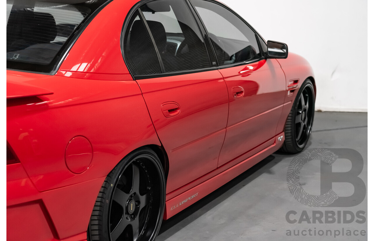 7/2005 Holden HSV Clubsport VZ SERIES 4d Sedan Red V8 6.0L