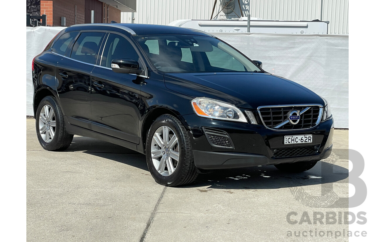 3/2012 Volvo XC60 T5 DZ MY12 4d Wagon Black 2.0L