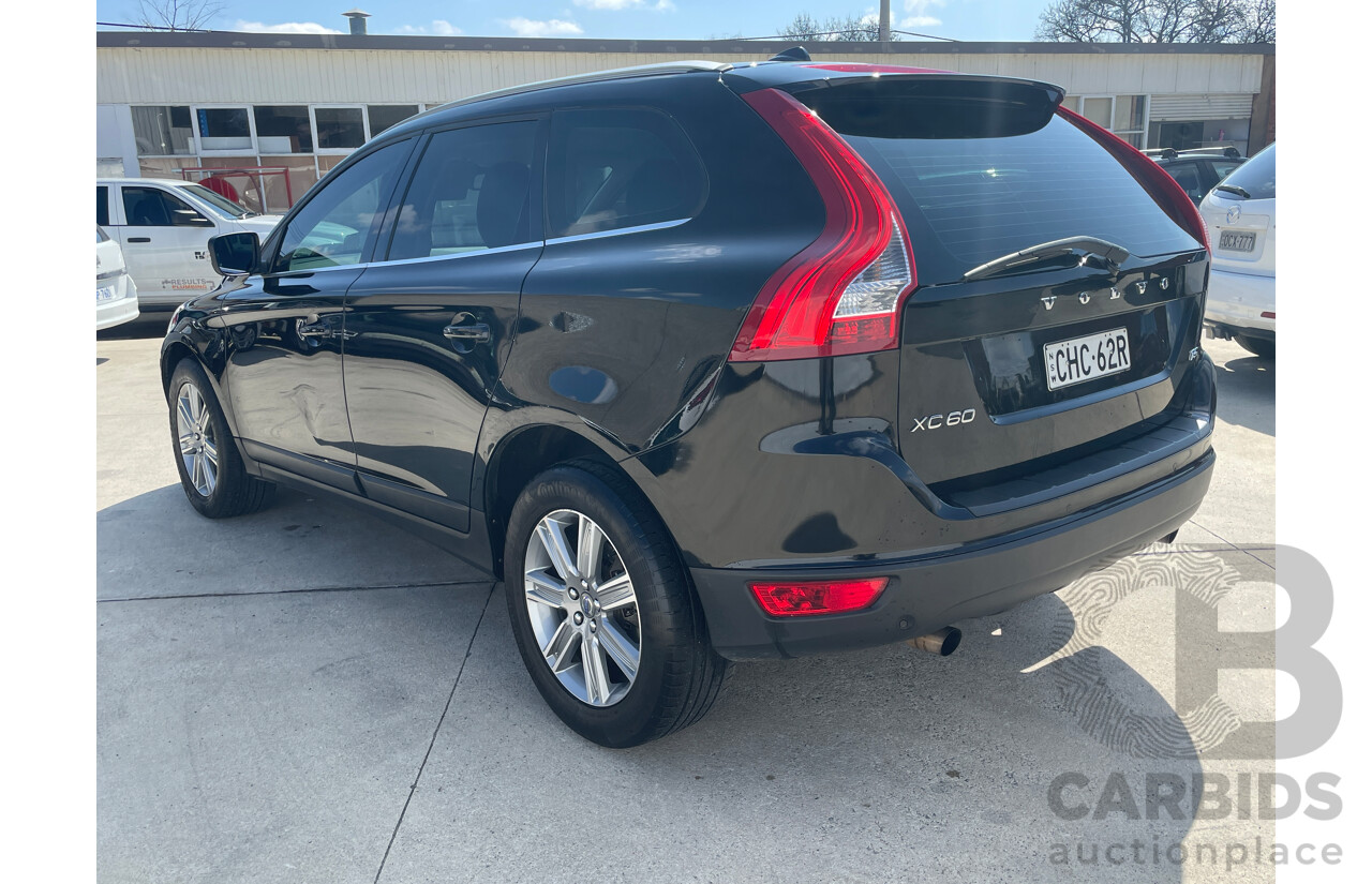 3/2012 Volvo XC60 T5 DZ MY12 4d Wagon Black 2.0L