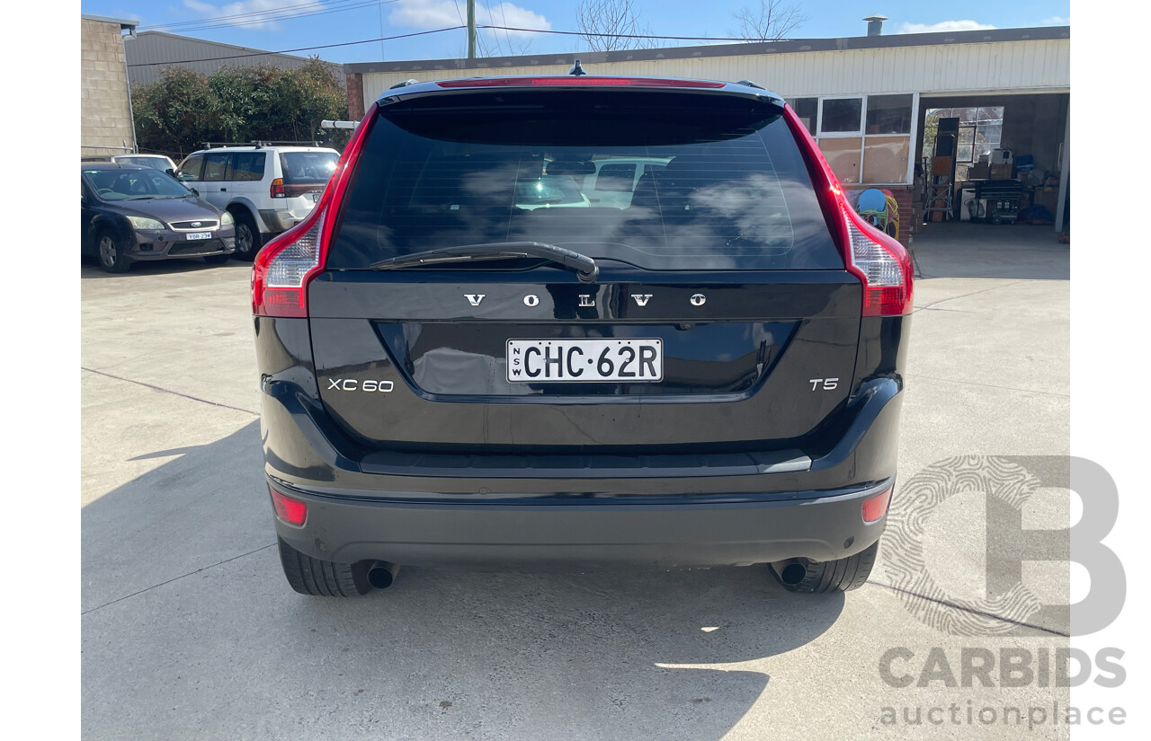 3/2012 Volvo XC60 T5 DZ MY12 4d Wagon Black 2.0L
