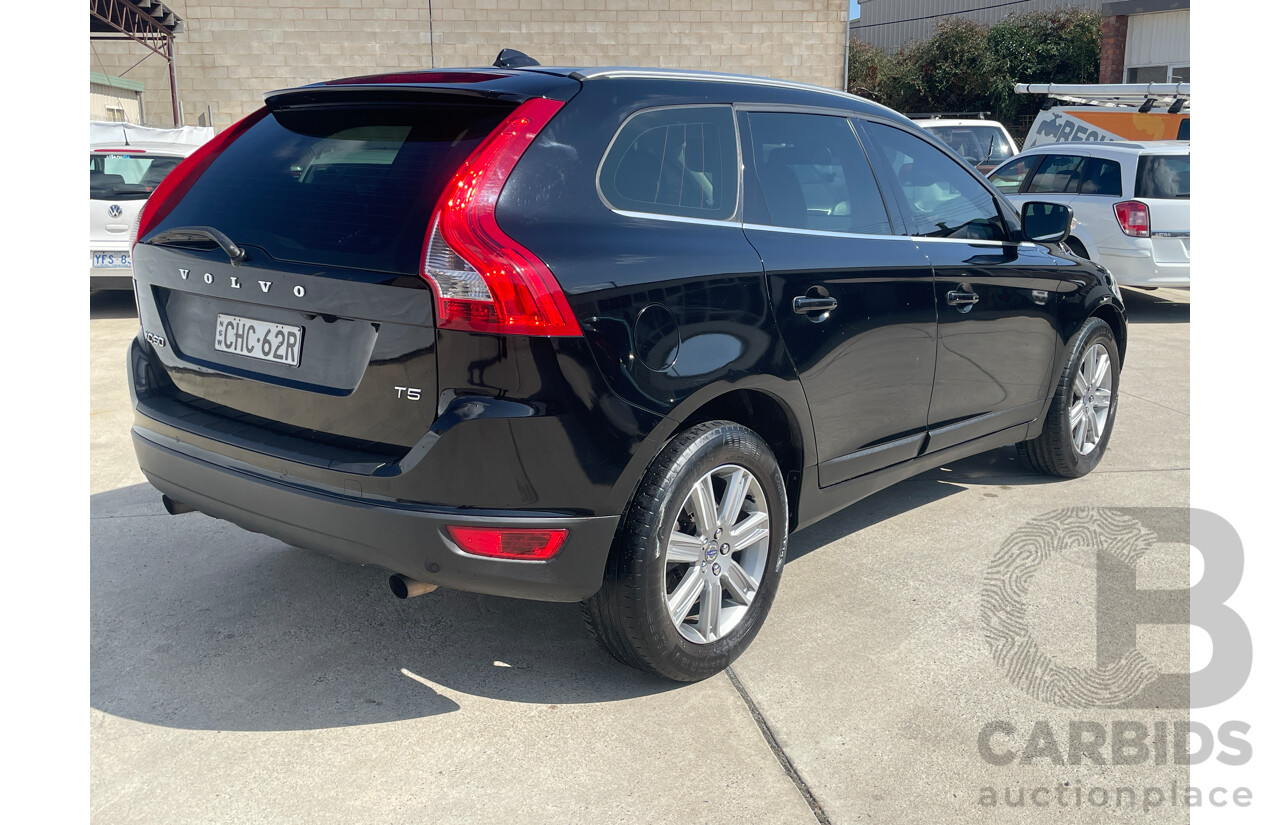 3/2012 Volvo XC60 T5 DZ MY12 4d Wagon Black 2.0L