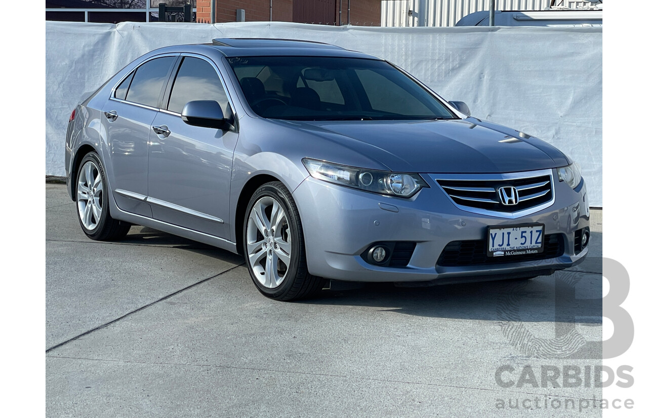 7/2012 Honda Accord EURO Luxury 10 MY12 4d Sedan Silver 2.4L