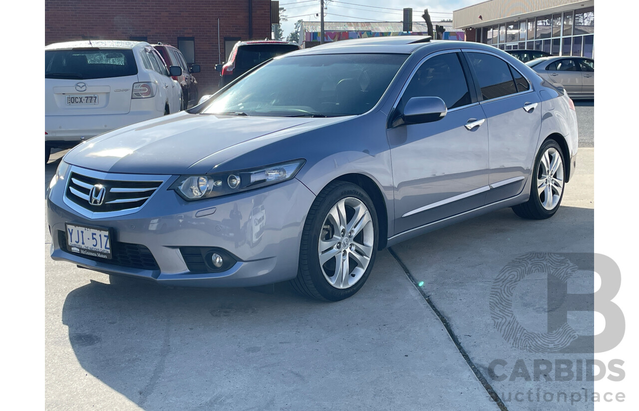 7/2012 Honda Accord EURO Luxury 10 MY12 4d Sedan Silver 2.4L