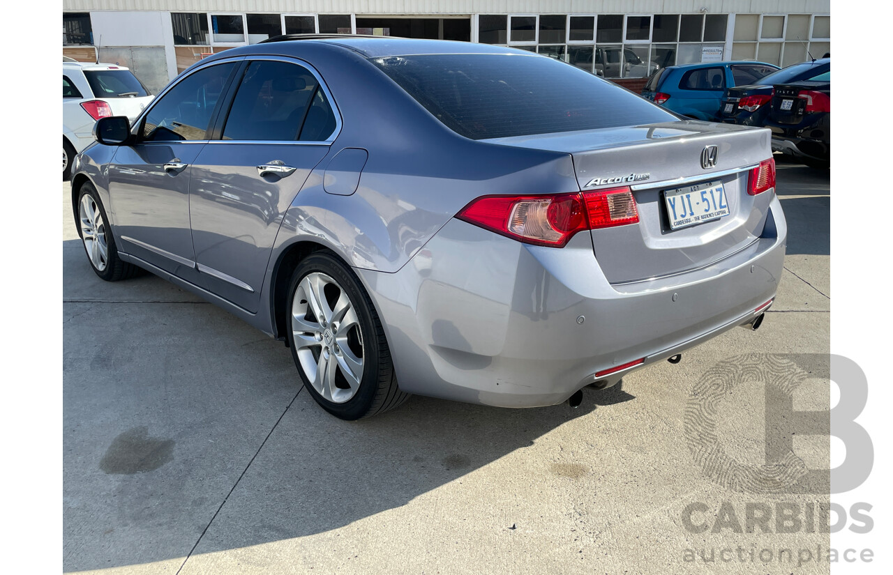 7/2012 Honda Accord EURO Luxury 10 MY12 4d Sedan Silver 2.4L