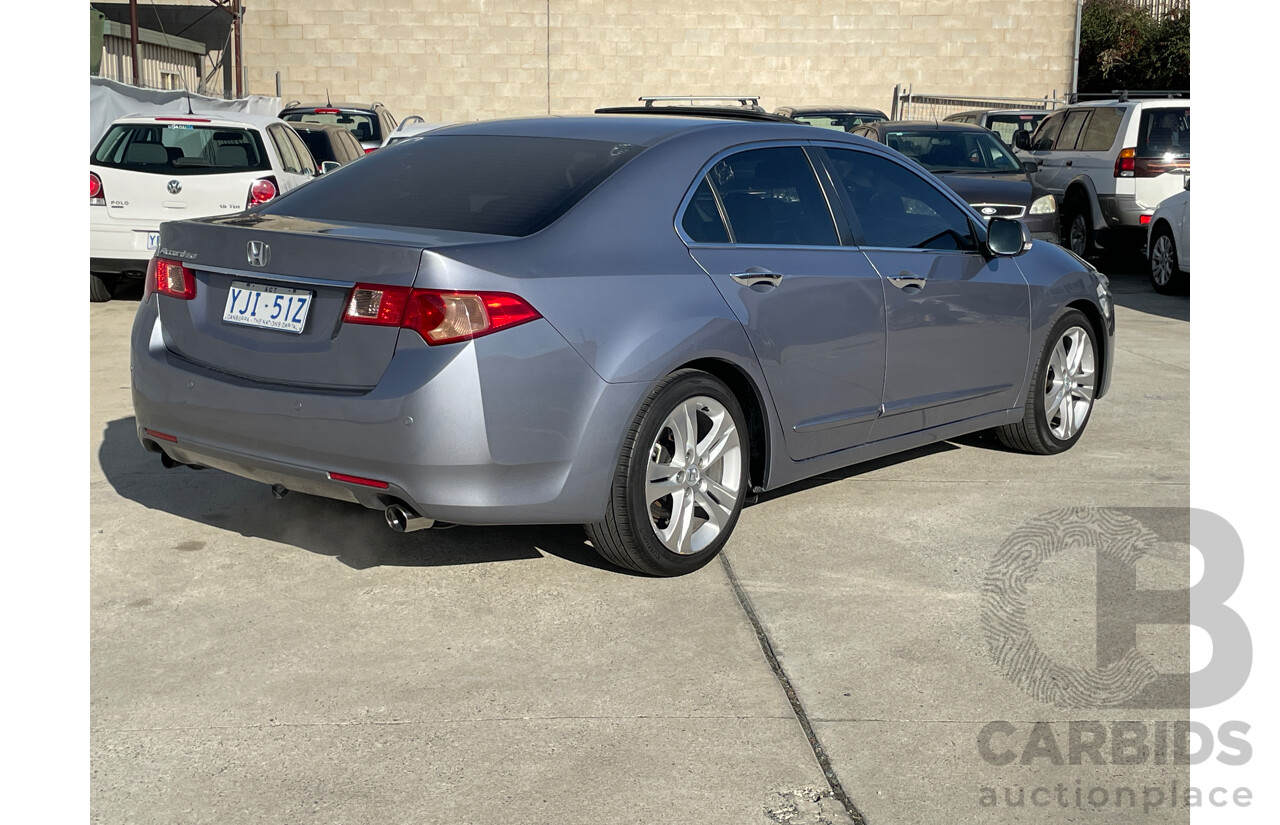 7/2012 Honda Accord EURO Luxury 10 MY12 4d Sedan Silver 2.4L