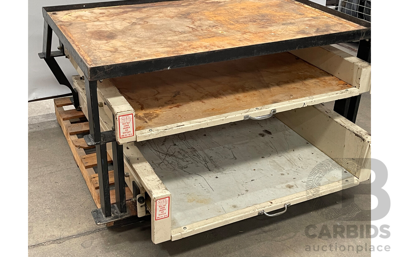 Joey Bed Ute/Van Roller Drawers