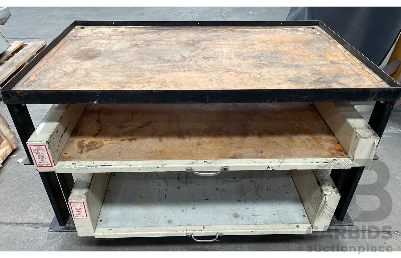 Joey Bed Ute/Van Roller Drawers