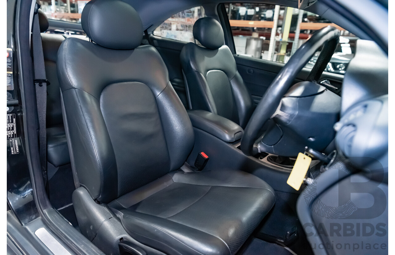 12/2002 Mercedes-Benz C200 Kompressor CL203 2d Coupe Obsidian Black Supercharged 1.8L