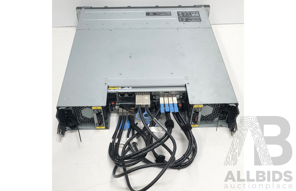 Dell SCv2020 (E10J) 24-Bay Hard Drive Array (28.8TB Installed) w/ Controller Modules