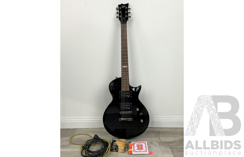 ESP Electric Guitar EC - 10 with Bag and Accessories