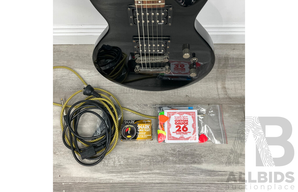 ESP Electric Guitar EC - 10 with Bag and Accessories