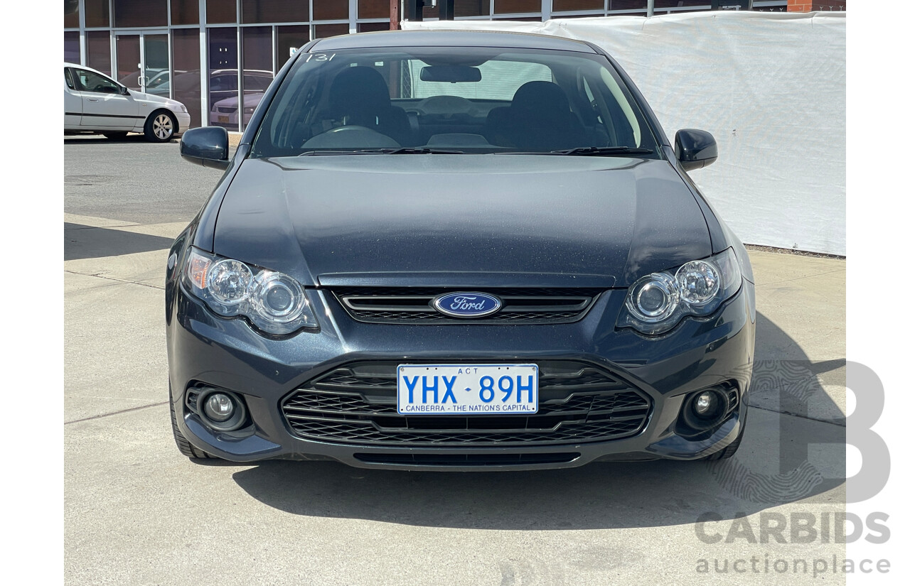 12/2011 Ford Falcon XR6 FG MK2 4d Sedan Blue 4.0L