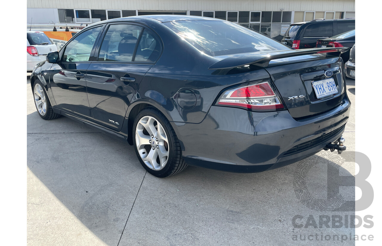 12/2011 Ford Falcon XR6 FG MK2 4d Sedan Blue 4.0L