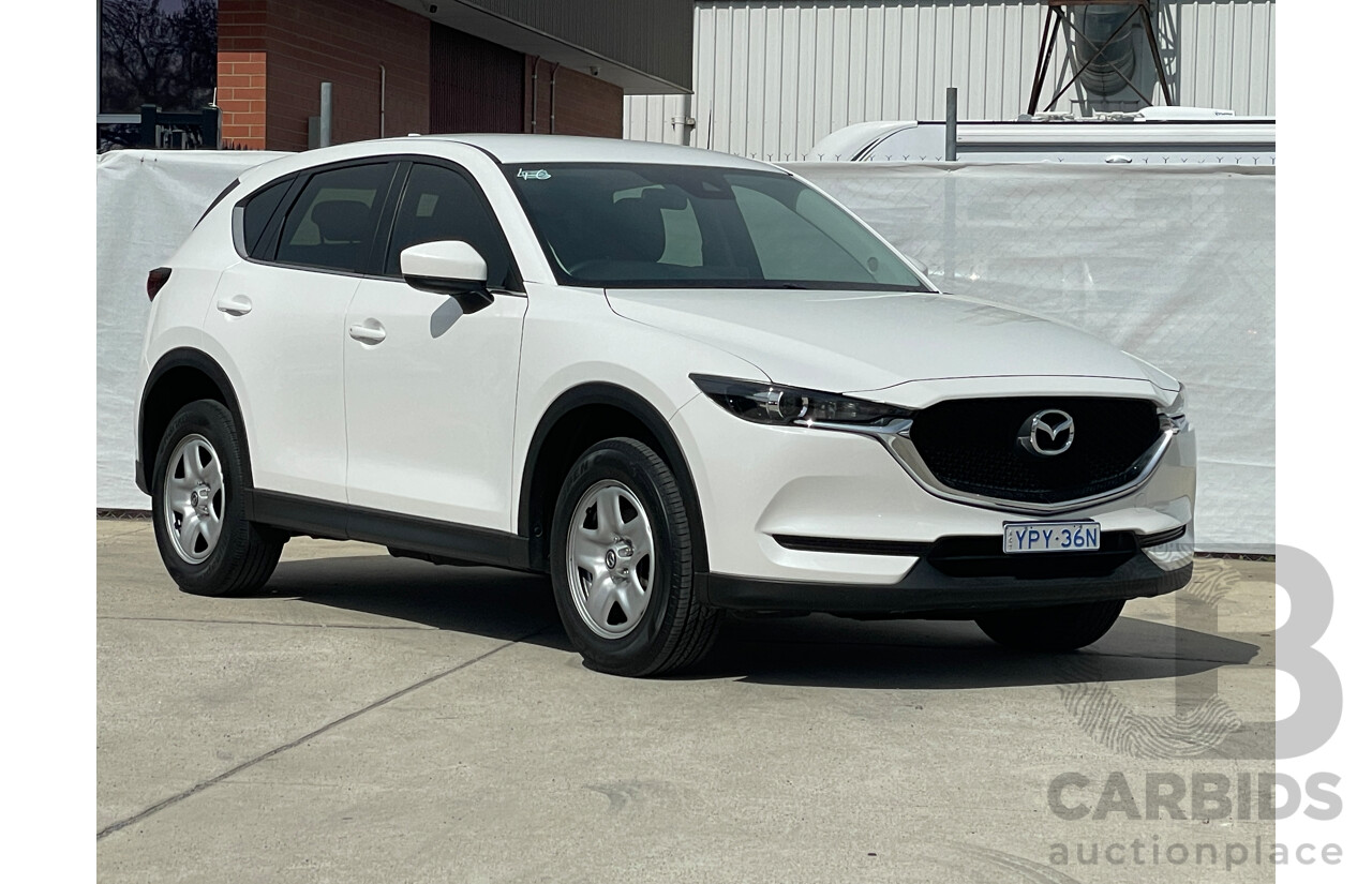 4/2017 Mazda CX-5 MAXX (4x2)  4d Wagon White 2.0L