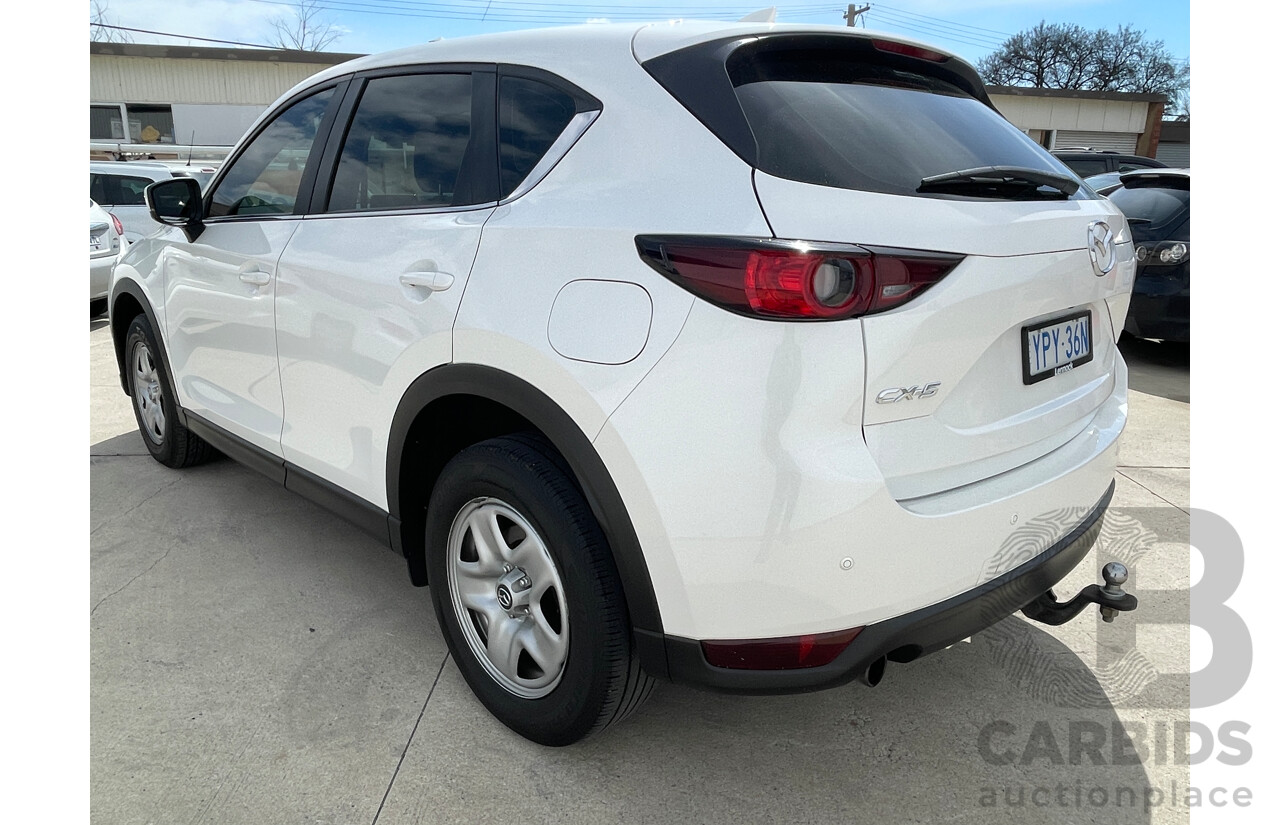 4/2017 Mazda CX-5 MAXX (4x2)  4d Wagon White 2.0L