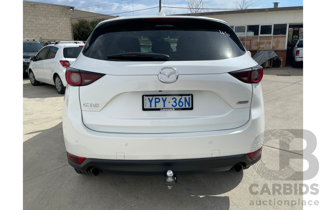 4/2017 Mazda CX-5 MAXX (4x2)  4d Wagon White 2.0L