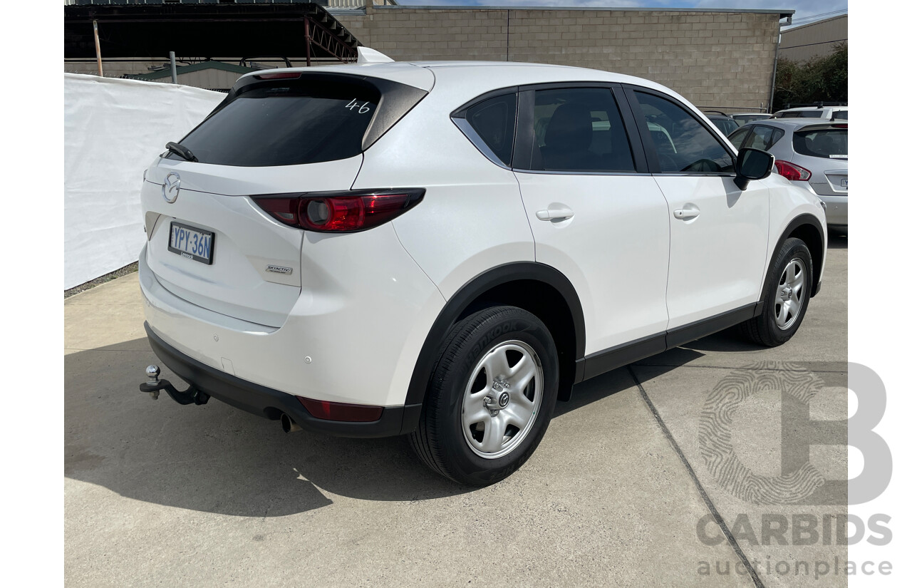 4/2017 Mazda CX-5 MAXX (4x2)  4d Wagon White 2.0L