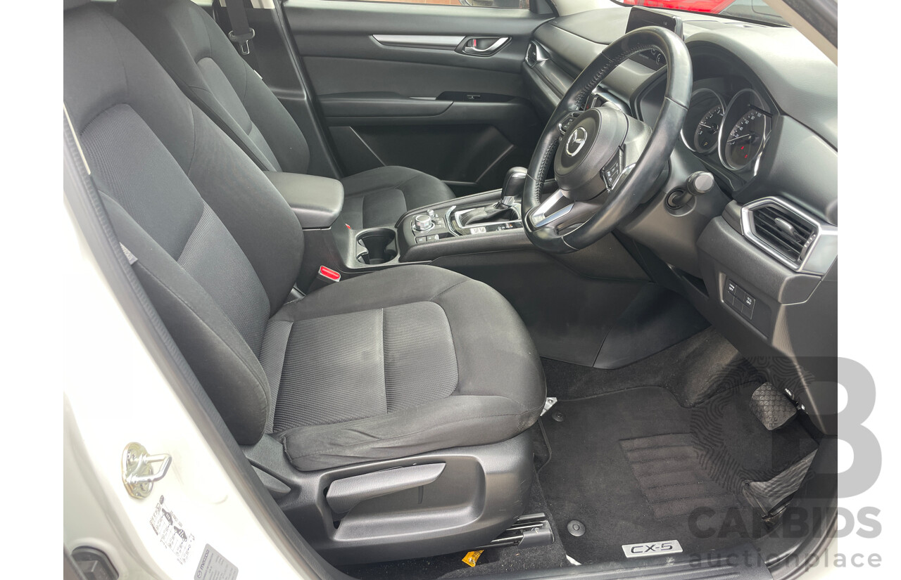4/2017 Mazda CX-5 MAXX (4x2)  4d Wagon White 2.0L