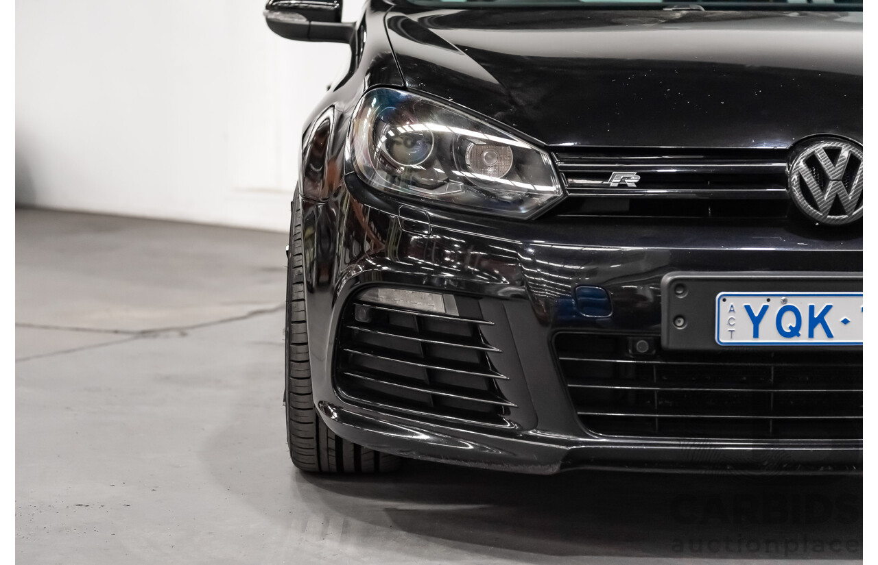 10/2011 Volkswagen Golf R (AWD) MK6 1K MY12 5d Hatchback Black Turbo 2.0L - Stage 2 Tuned