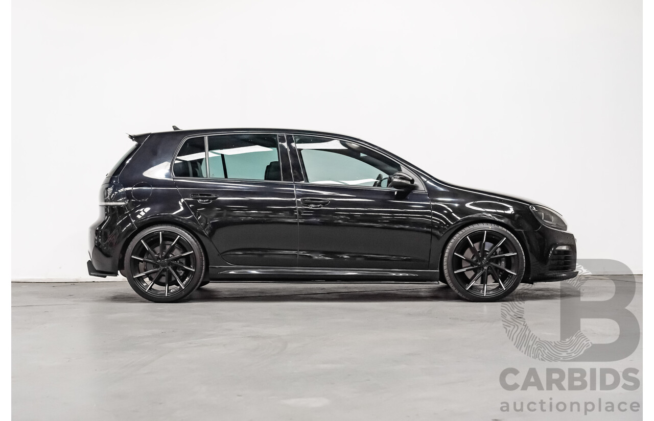 10/2011 Volkswagen Golf R (AWD) MK6 1K MY12 5d Hatchback Black Turbo 2.0L - Stage 2 Tuned