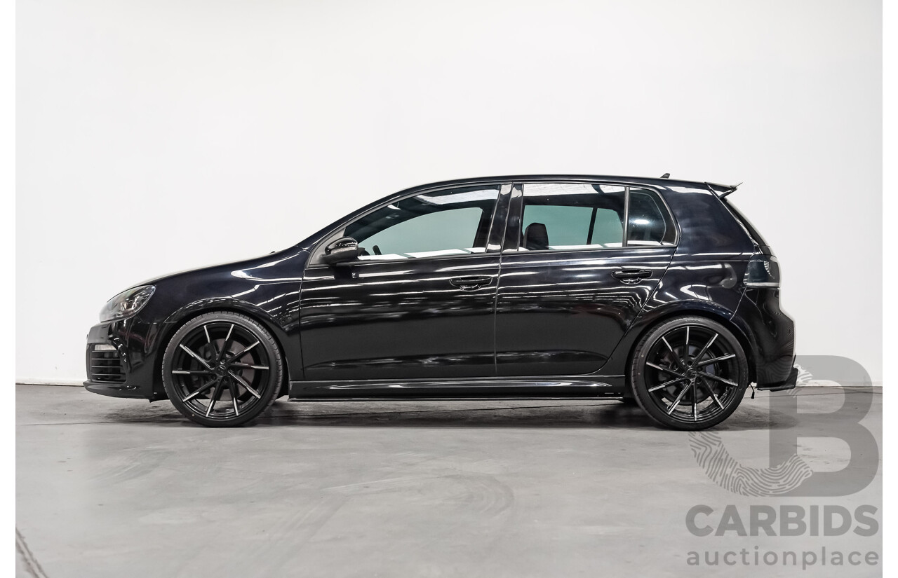 10/2011 Volkswagen Golf R (AWD) MK6 1K MY12 5d Hatchback Black Turbo 2.0L - Stage 2 Tuned