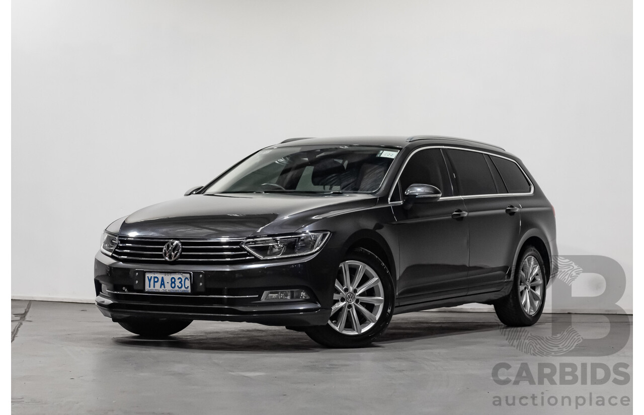 10/2018 Volkswagen Passat 132 TSI Comfortline 3C MY19 4d Wagon Grey Turbo 1.8L