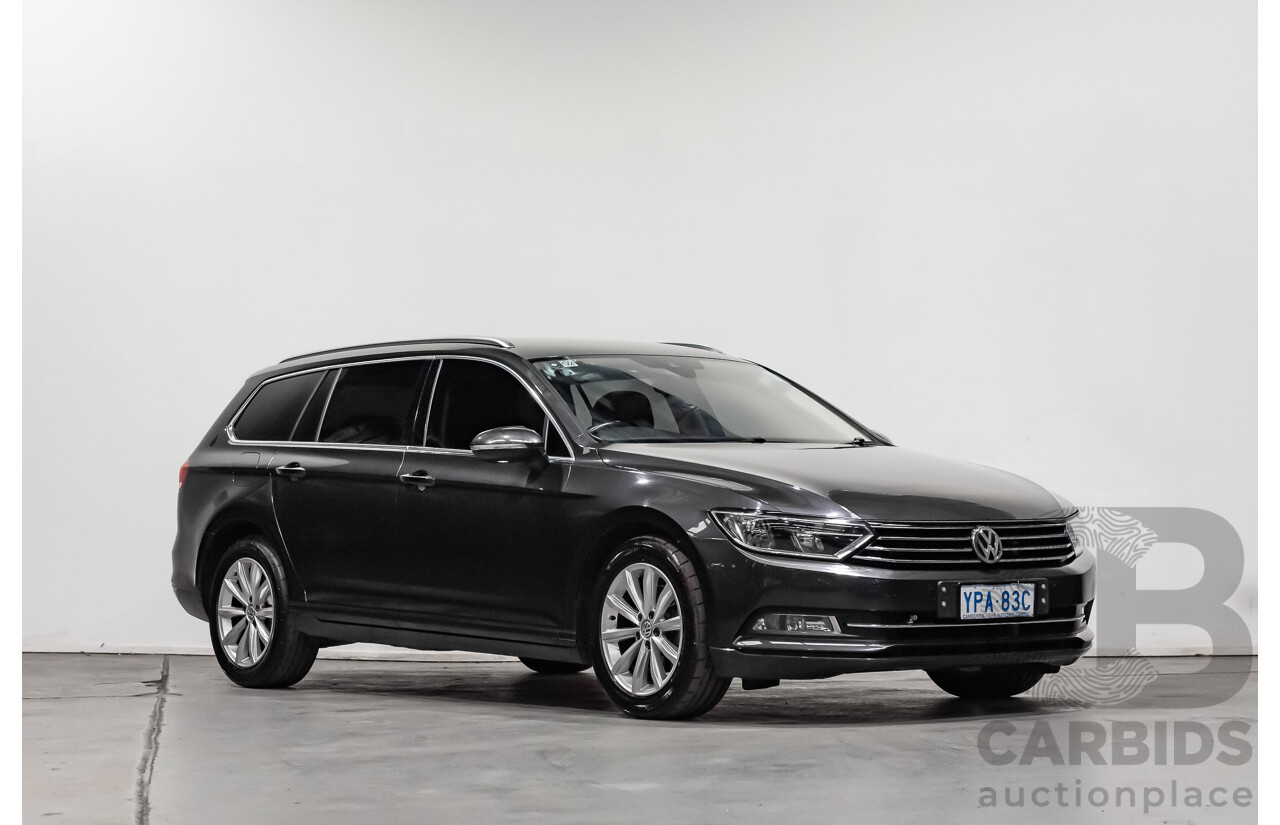 10/2018 Volkswagen Passat 132 TSI Comfortline 3C MY19 4d Wagon Grey Turbo 1.8L