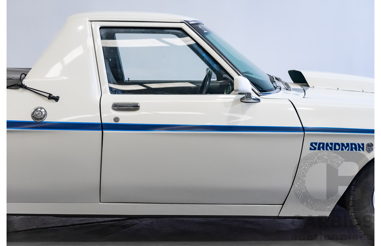 5/1979 Holden Kingswood HZ Utility Sandman Tribute 2d Utility White 396ci Stroker V8 6.5L