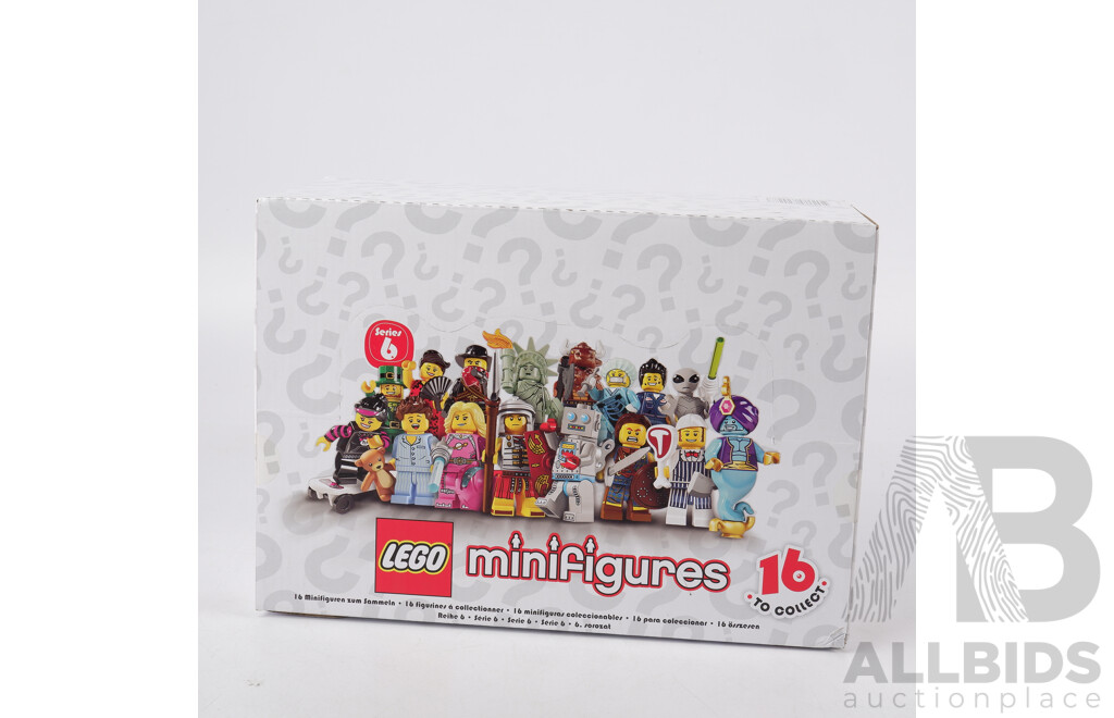 Lego Series 6 Mini Figures, Quantity 60, Sealed in Box