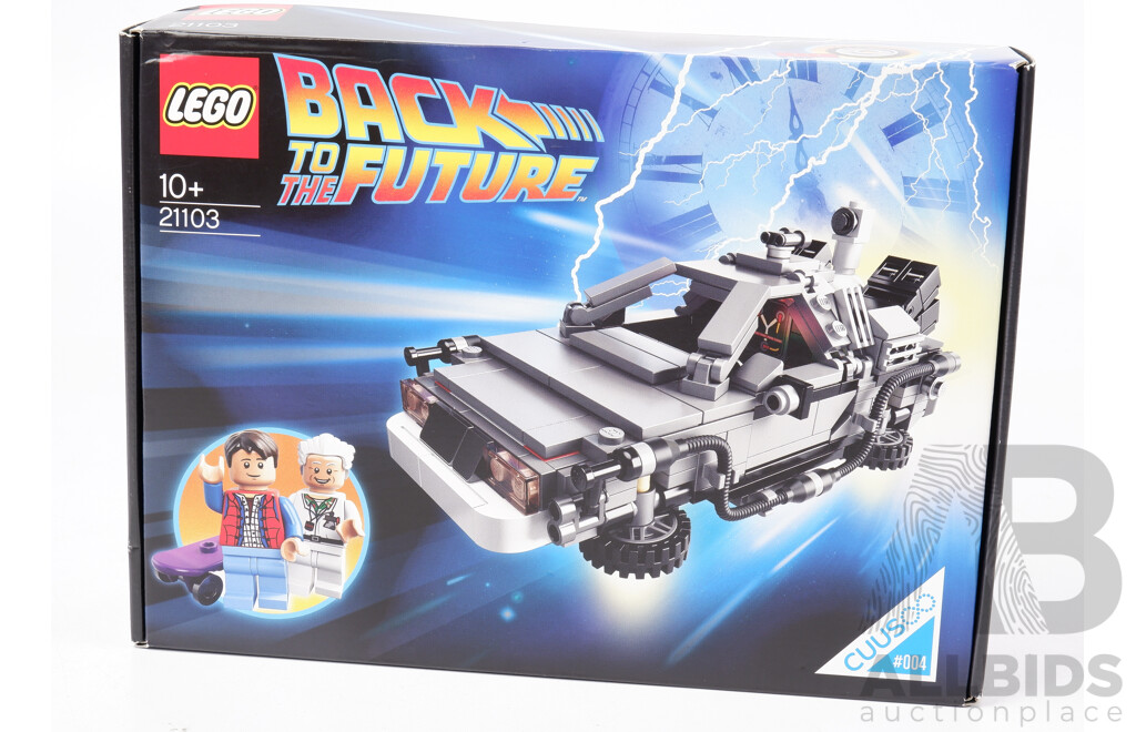 Lego Back to the Future Delorian Set 21103, Sealed in Box