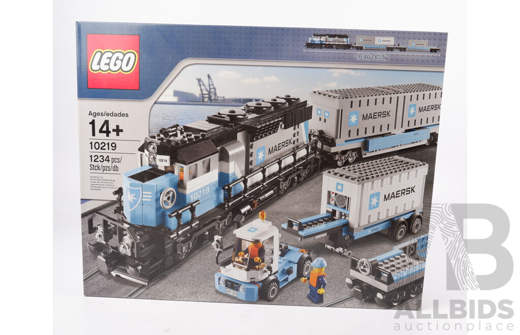 Lego Trains Maersk Trains Set 10219, Sealed in Box