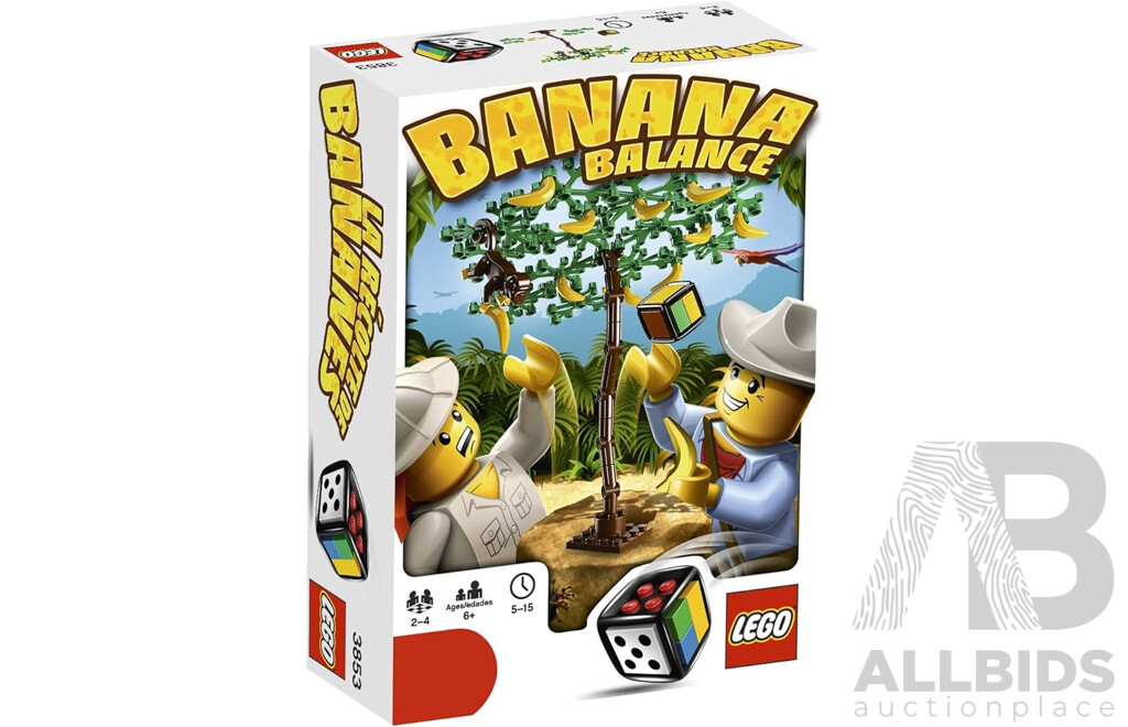 Lego Banana Balance Set 3853, Sealed in Box