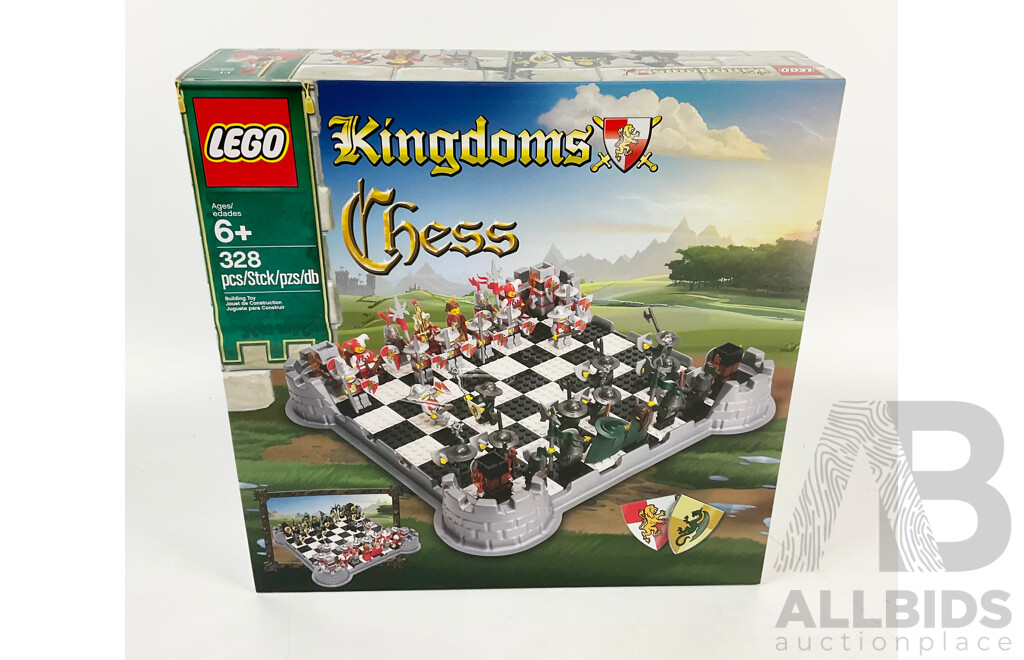 Lego Kingdoms Chess Set, 328, Sealed in Box