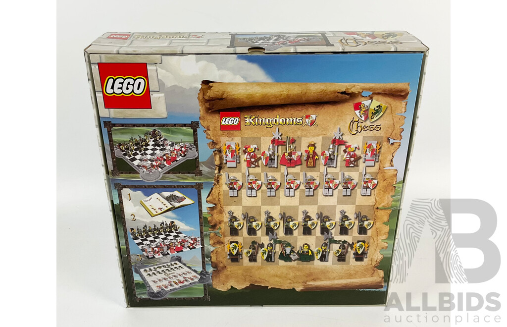 Lego Kingdoms Chess Set, 328, Sealed in Box