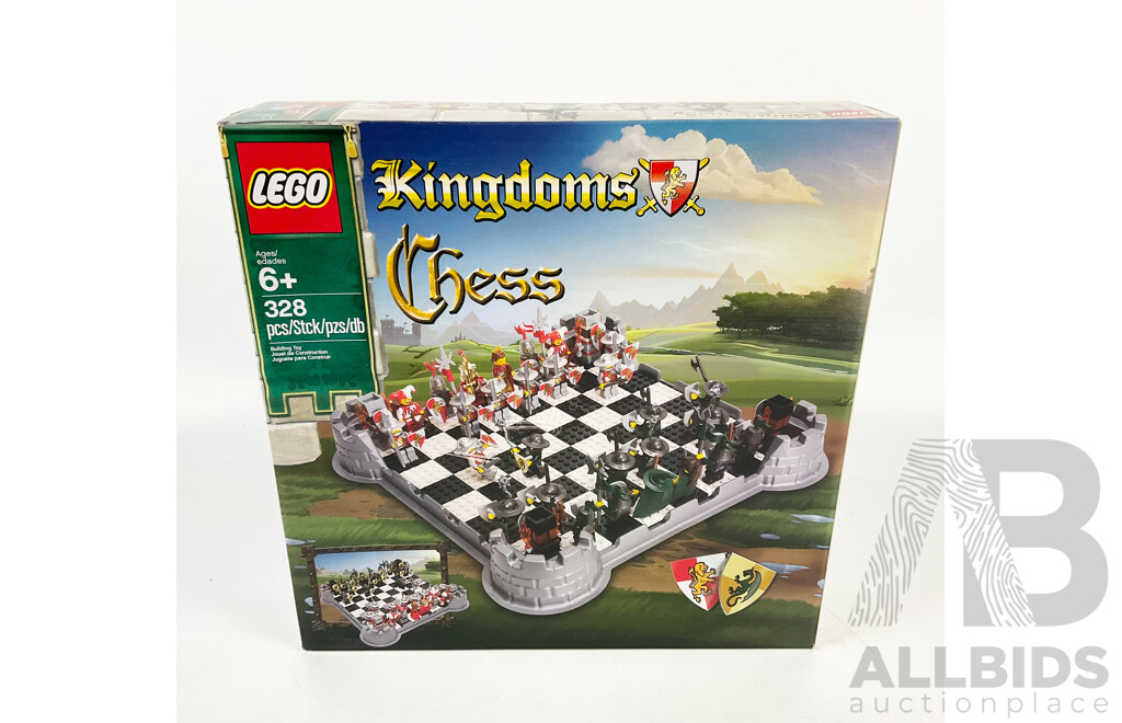 Lego Kingdoms Chess Set, 328, Sealed in Box