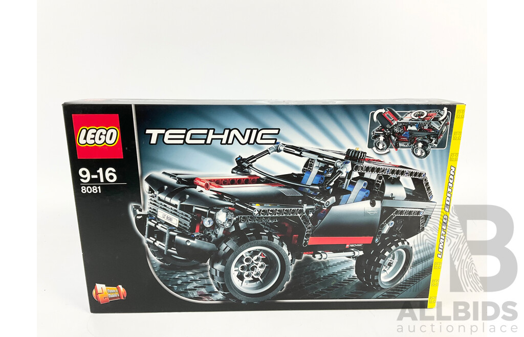 Lego Technic Limited Edition 2 in 1 Set, 8081, Sealed in Box