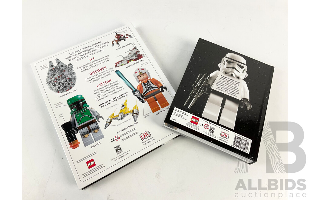 Lego Star Wars the Visual Dictionary with Exclusive Luke Skywalker Minifigure Along with Lego Star Wars Character Encyclopedia
