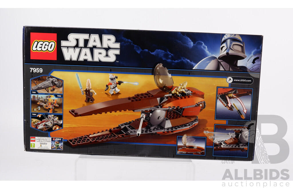 Lego Star Wars Geonosian Starfighter Set 7959 Sealed in Box